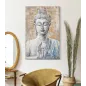 OBRAZ NA PŁÓTNIE BUDDHA LIGHT -B- 80x3x120 cm